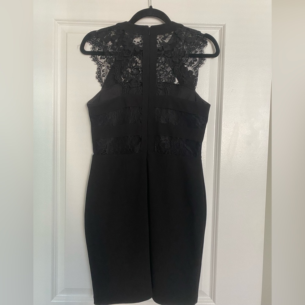EXPRESS Women’s Black Lace Dress Size 8 - Picture 3 of 6